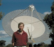 Dick Mancester and "The Dish" (Parkes telescope)